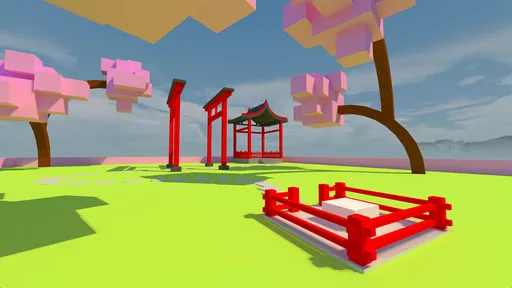 Image of the map bhop_cherryblossom