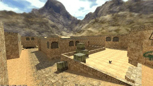 Image of the map de_dust2_old