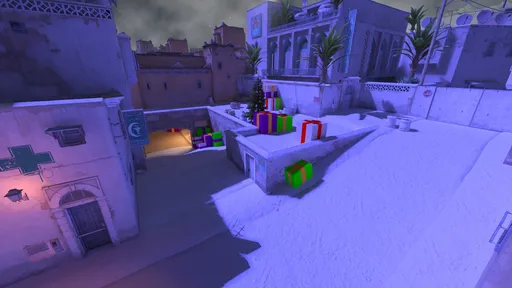 Image of the map de_dust2_winter