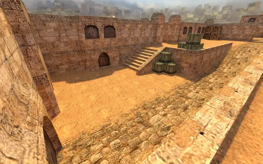 Image of the map de_dust_classic