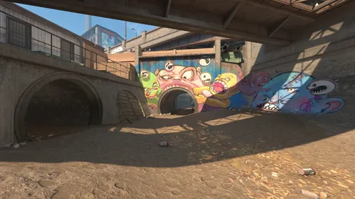Image of the map de_overpass